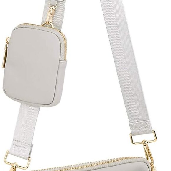 Small Crossbody Bags for Women 3 in 1 Trendy Belt Purse Fashion Designer Mini Cu - Picture 1 of 8